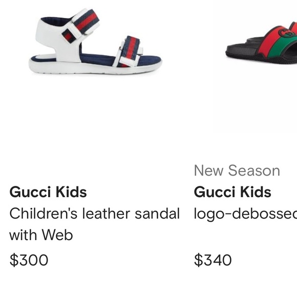 Kids Gucci sandals - Picture 10 of 10
